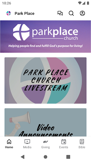 Park Place Church Screenshot 0