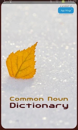 The Common Noun Dictionary Screenshot 0