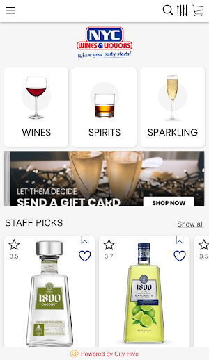NYC Wines & Liquors Screenshot 1