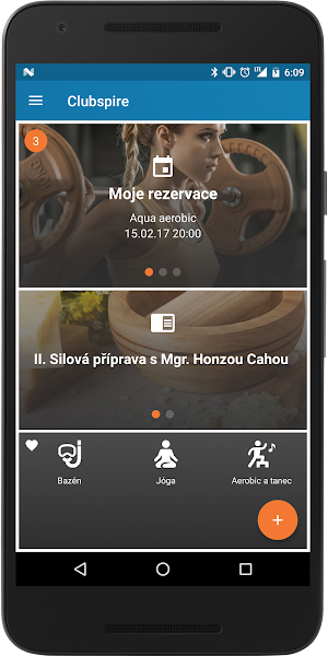 CLUBSPIRE demo aplikace Screenshot 0