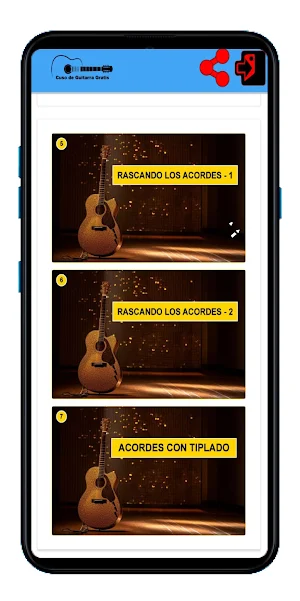 Curso de Guitarra Online Screenshot 3
