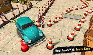 Classic Car Parking & Driving 3D Screenshot 2