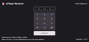 aPlayer Receiver Screenshot 1