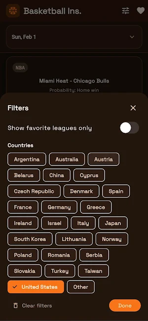 Basketball Insights Screenshot 1