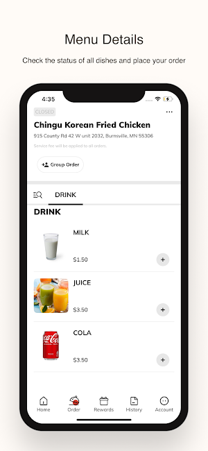 Chingu Korean Fried Chicken Screenshot 1