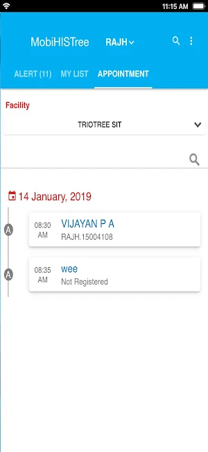 RxDx Doctors MobiHISTree Screenshot 3