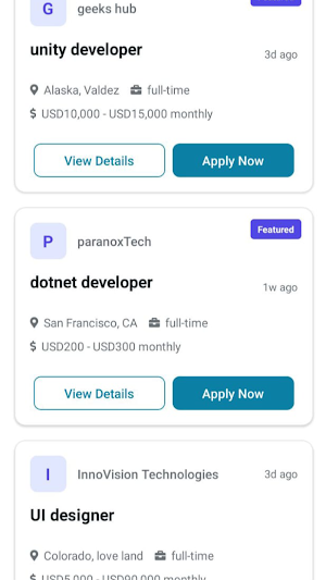 Job Finder Screenshot 1