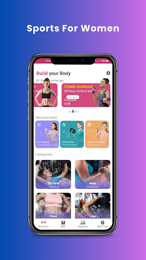Strong & Fit Home Screenshot 2