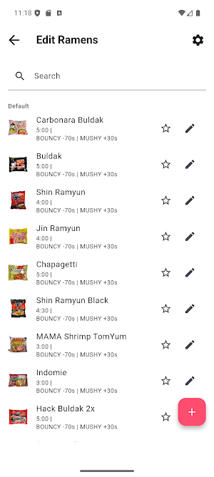 Ramen Timer Screenshot 2