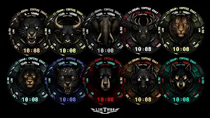 Animals Watch Face 106 Screenshot 1