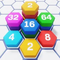 Hexa Sort: 2048 Challenge
