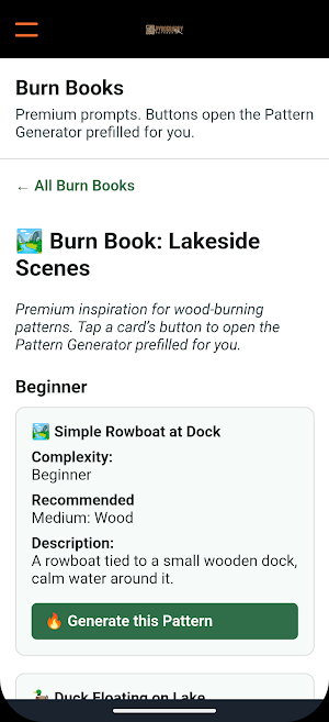 Pyrography Patterns Screenshot 3