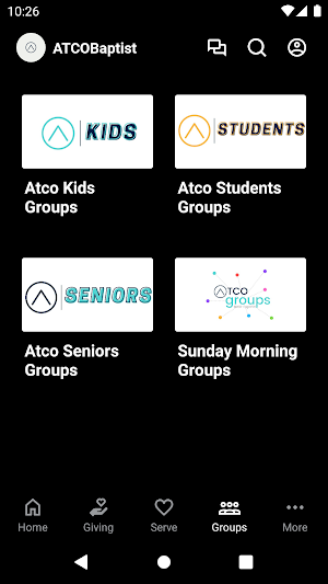 ATCO Baptist Church Screenshot 2