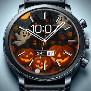 Key WF93 Halloween Watch Face Screenshot 0