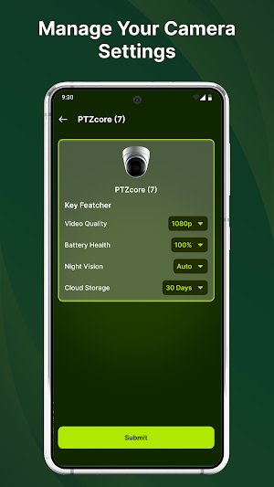 PTZ Security Camera App Screenshot 3