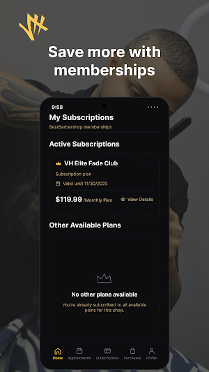 VH Pro Barbers Screenshot 3