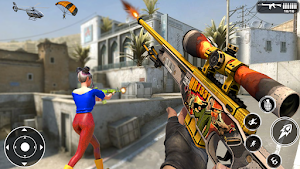 FPS Comando Gun Shooting Games Screenshot 2