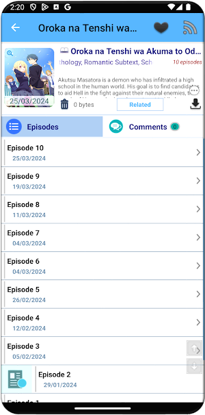 Anime World - Online Stream Screenshot 3