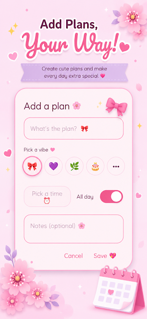 Cute Calendar Screenshot 3