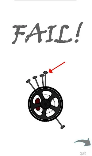 Nails vs Tire Screenshot 1