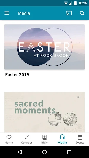 Rock Brook Church App Screenshot 1