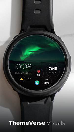 TVV Northern Lights Watch Face Screenshot 0