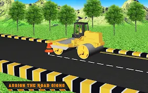 Highway Construction Road Builder 2019- Free Games Screenshot 1
