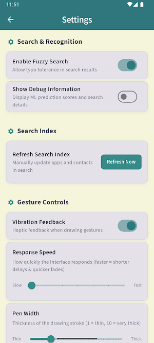 Gesture Search Screenshot 2