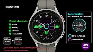 JW091 jwstudio watchface Screenshot 2