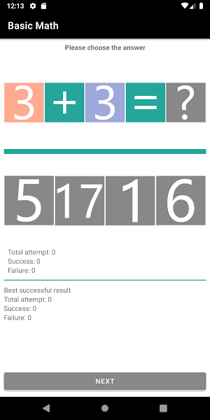Basic Math Screenshot 1