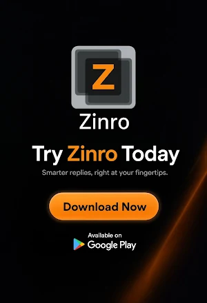 Zinro: AI Reply Assistant Screenshot 3