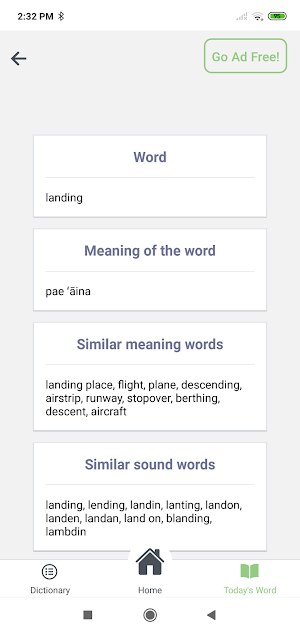Hawaiian English Translator Screenshot 3