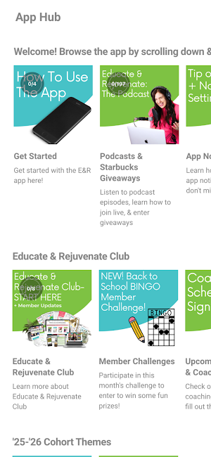 Educate & Rejuvenate Screenshot 0