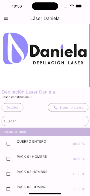Depilación Láser Daniela Screenshot 0