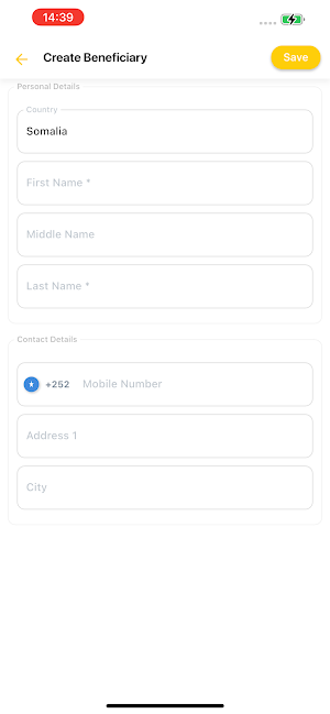 Mobile Remit Screenshot 3