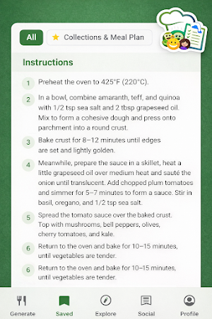 The Healthy Way: Recipes Screenshot 2