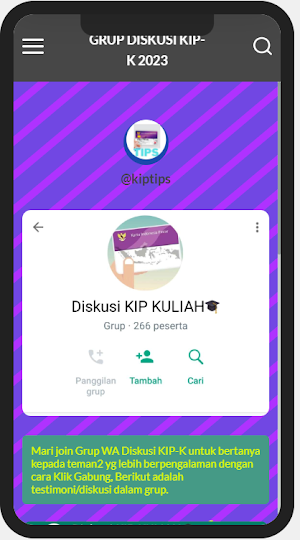 KIP Kuliah Mobile 2023-PANDUAN Screenshot 2