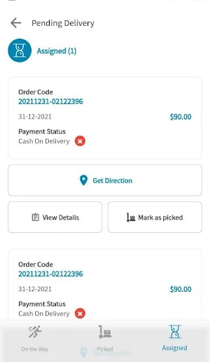Door Steps Delivery Screenshot 3