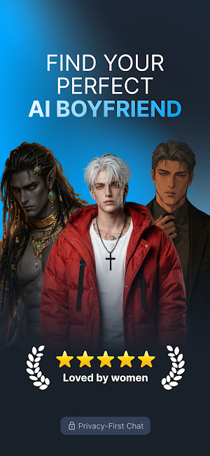 Virtual AI Boyfriend: HushBF Screenshot 0