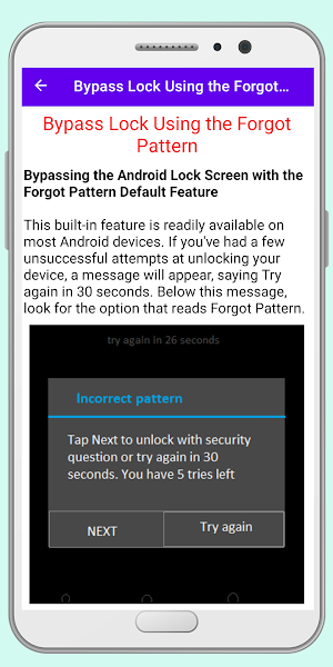 IMEI Unlock Device Guide Screenshot 1