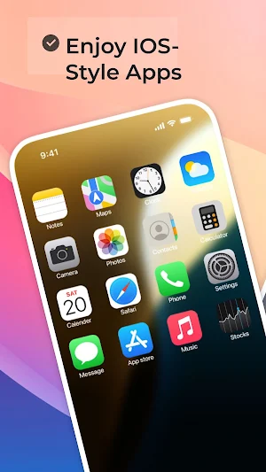 Launcher for OS 18 Screenshot 3
