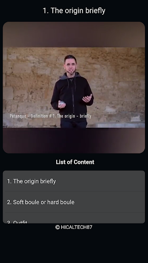 Pétanque Master: The Guide Screenshot 1