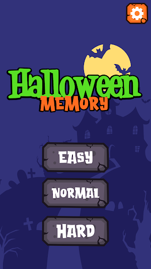 Halloween Memory Game for Kids Screenshot 0