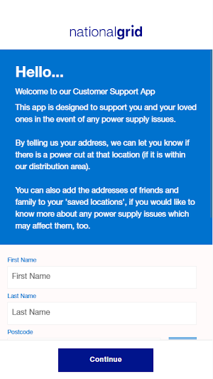 NGED Customer Support Screenshot 0