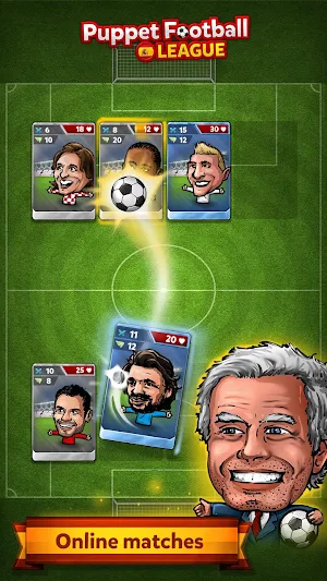Puppet Football Card Manager CCG ⚽ Screenshot 1