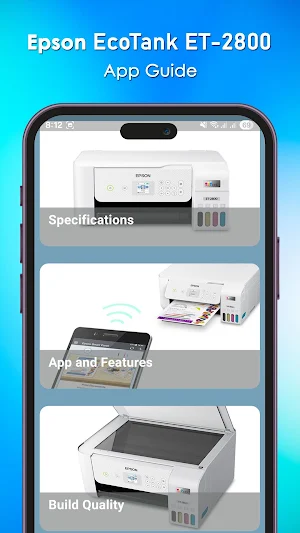 Epson EcoTank ET2800 App Guide Screenshot 2