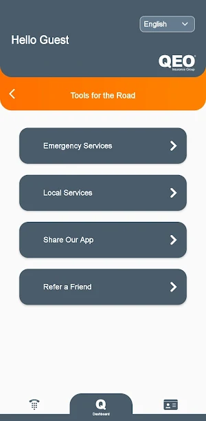 QEO Insurance Screenshot 2