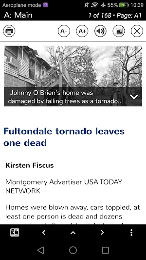 Gadsden Times Print Edition Screenshot 1