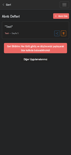 Kitap Takip Screenshot 2