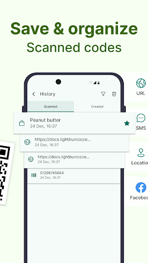 QR Code & Barcode Scanner Screenshot 3